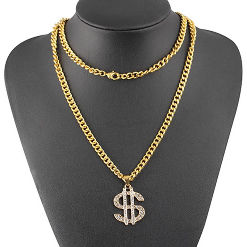 Hip Hop Jewelry US Dollar Money Pendant Necklaces Luxury Gold Color Long Chain Necklace Men Women Accessories Necklace
Hip Hop Jewelry US Dollar Money Pendant Necklaces Luxury Gold Color Long Chain Necklace Men Women Accessories Necklace