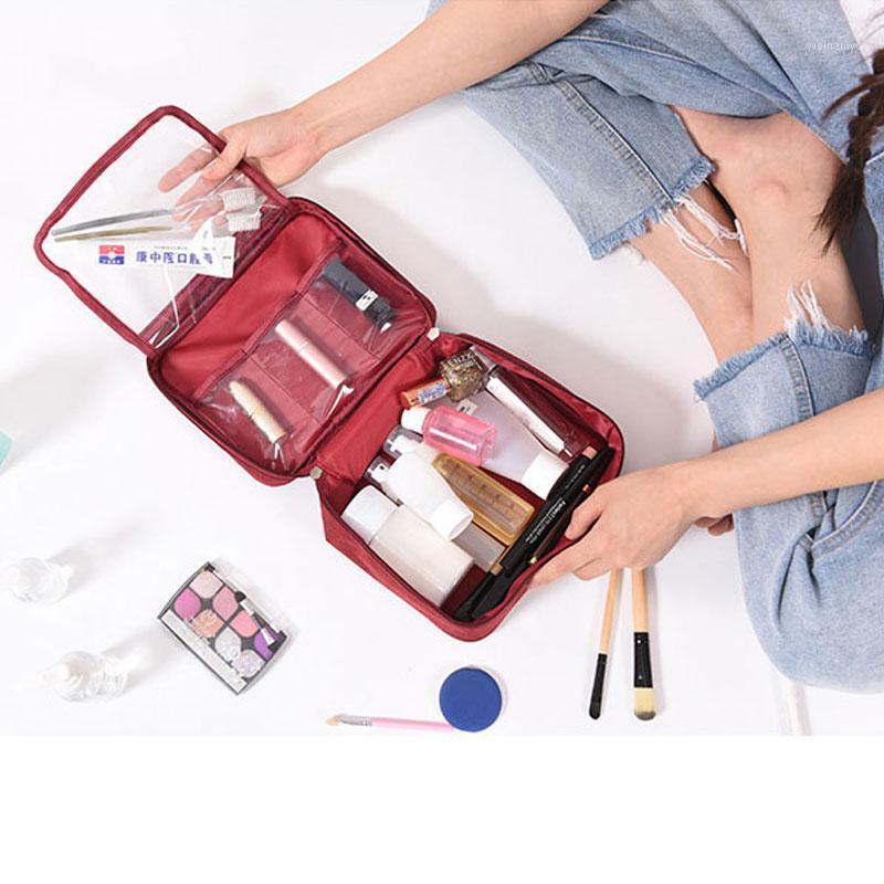 Casual Travel Neceser Toiletry Bag Waterproof Makeup Pouch Portable Lady Venity Case Cosmetic tools Organizer1, Black
Casual Travel Neceser Toiletry Bag Waterproof Makeup Pouch Portable Lady Venity Case Cosmetic tools Organizer1, Black