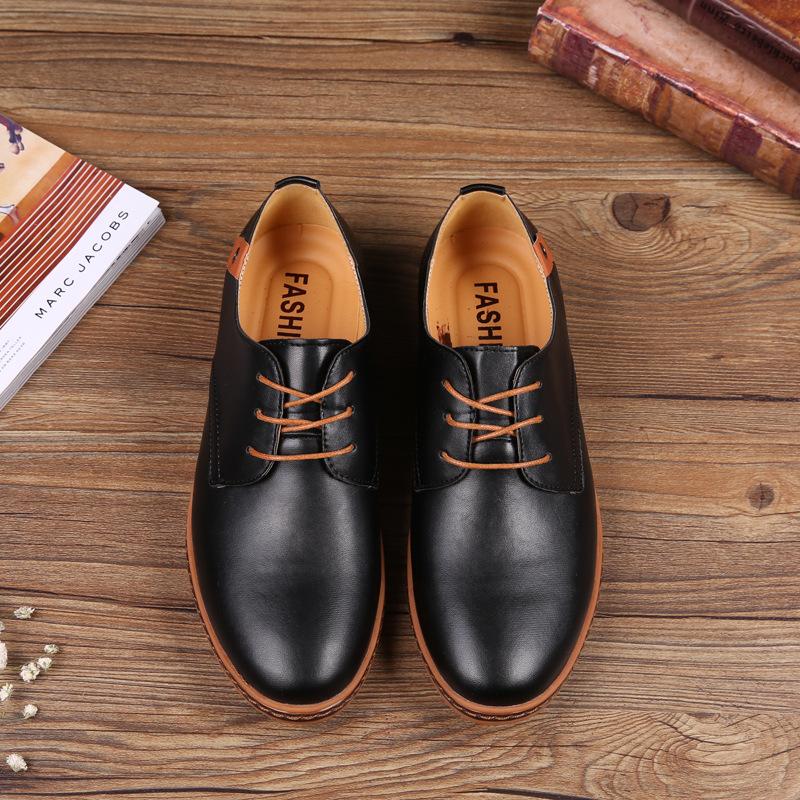 Lace-up Big size man footwear mens casual shoes fashionable men dress shoes office cowmusle sole men oxford low price JI10, Black
Lace-up Big size man footwear mens casual shoes fashionable men dress shoes office cowmusle sole men oxford low price JI10, Black