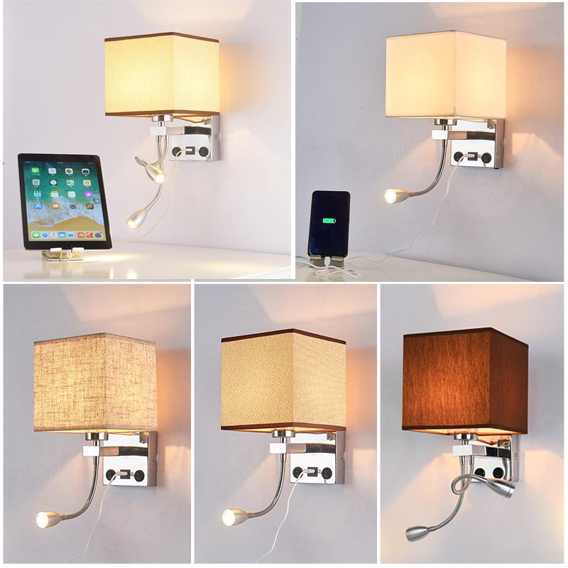 Modern Indoor LED Wall Lamp Bedside Bedroom Applique Sconce With Switch Bulb Interior Headboard Home Hotel Wall Lights ZM1023
Modern Indoor LED Wall Lamp Bedside Bedroom Applique Sconce With Switch Bulb Interior Headboard Home Hotel Wall Lights ZM1023