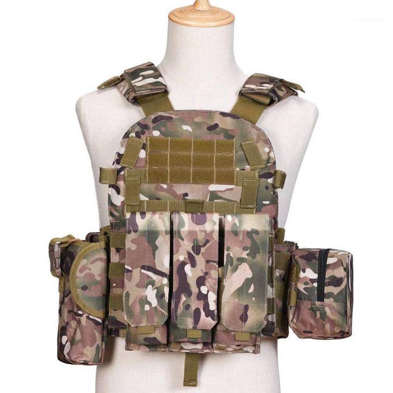 6094 Tactical Vest Multifunctional Protective Equipment CS Field Training Vest1, Black
6094 Tactical Vest Multifunctional Protective Equipment CS Field Training Vest1, Black