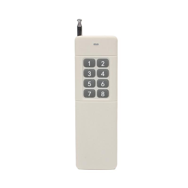 OOTDTY 3000m Long Range High Power 1/2/4/6/8/12CH RF Remote Control Transmitter 433 MHz
OOTDTY 3000m Long Range High Power 1/2/4/6/8/12CH RF Remote Control Transmitter 433 MHz