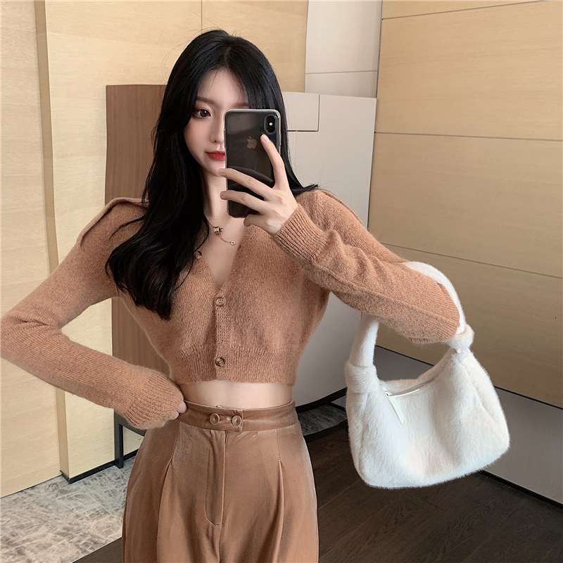 2021 Sexy Two-piece Female Defines Solid Cleavage Into Sleeves Cut Out Mesh Cardigans Hung Tightly Velvet Pants Long Leg Spring Winter ZYJ8, Brown
2021 Sexy Two-piece Female Defines Solid Cleavage Into Sleeves Cut Out Mesh Cardigans Hung Tightly Velvet Pants Long Leg Spring Winter ZYJ8, Brown
