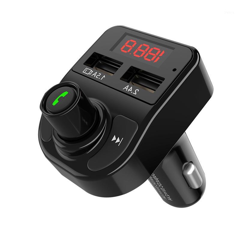 Bluetooth 5.0 FM Transmitter Modulator Hands-Free Car Kit LED Screen Car Audio MP3 Player With Dual USB1
Bluetooth 5.0 FM Transmitter Modulator Hands-Free Car Kit LED Screen Car Audio MP3 Player With Dual USB1