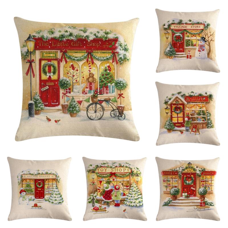 Christmas Cat Cotton Linen Cushion Cover The Little Gift Shop Throw Pillow Covers Case Sofa Bed Home Decor Fashion Pillow cover, I81720
Christmas Cat Cotton Linen Cushion Cover The Little Gift Shop Throw Pillow Covers Case Sofa Bed Home Decor Fashion Pillow cover, I81720