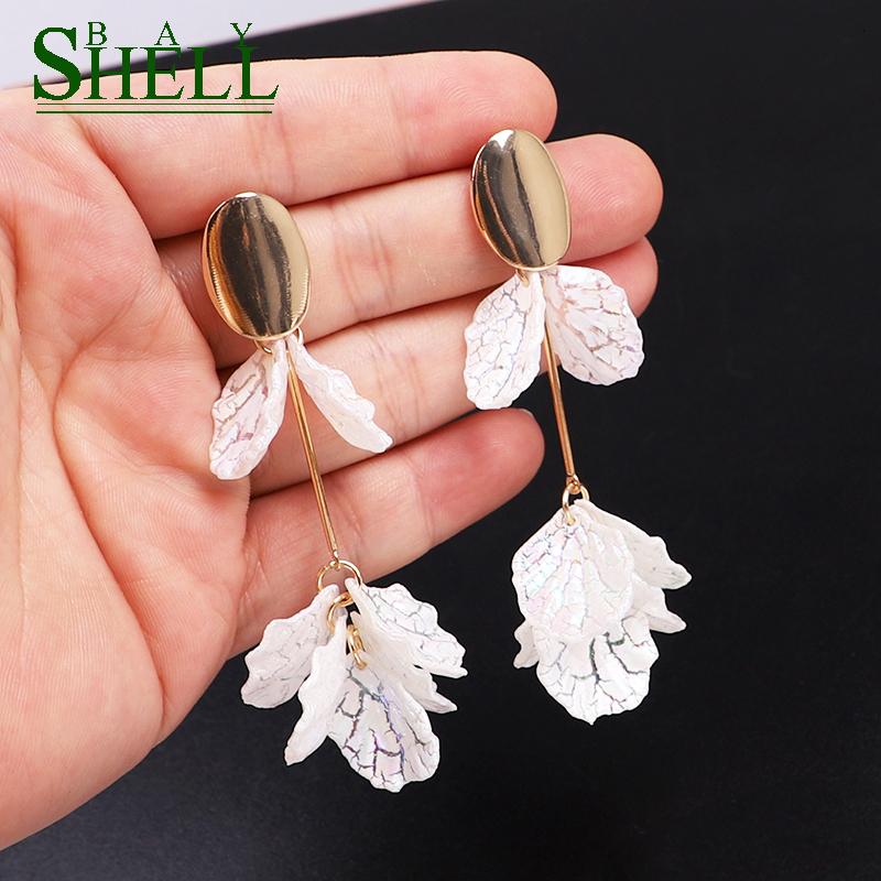 Shell Bay Drop Flower Earrings Jewelry Boho Small Earrings For Women Punk Fashion Cute Long Earring Pendientes Earings
Shell Bay Drop Flower Earrings Jewelry Boho Small Earrings For Women Punk Fashion Cute Long Earring Pendientes Earings