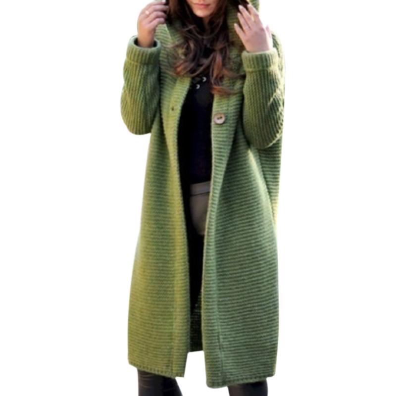 The new autumn 2020 women' wear hot style casual solid-color knit medium length women with a hat and wool coat, Gray
The new autumn 2020 women' wear hot style casual solid-color knit medium length women with a hat and wool coat, Gray