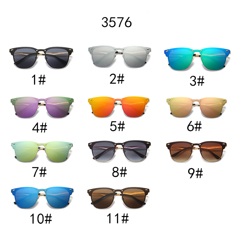 Popular Brand Designer Sunglasses for Men Women Casual Cycling Outdoor Fashion Siamese Sunglasses Spike Cat Eye Sunglasses 3576 Quality
Popular Brand Designer Sunglasses for Men Women Casual Cycling Outdoor Fashion Siamese Sunglasses Spike Cat Eye Sunglasses 3576 Quality