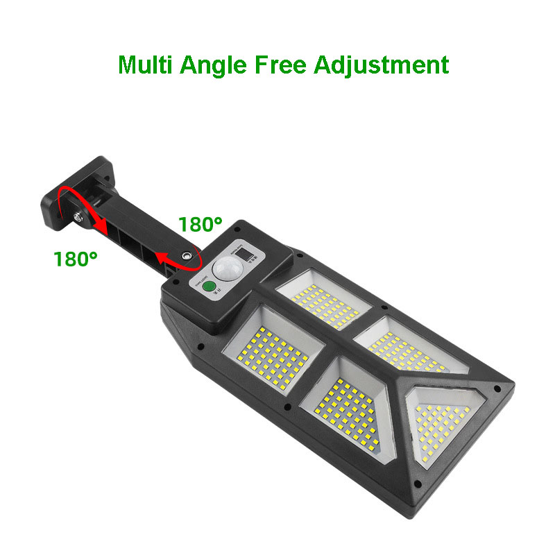 Solar Lamp LED Street Light with Remote Control Outdoor Motion Sensor