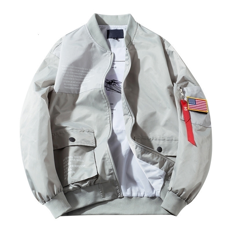 Drop Shipping Bomber Jacket Men Hip Hop Letter Design Loose Windbreaker Pilot Jacket Coat Mens Japanese Streetwear -4XL 201127, Navyblue
Drop Shipping Bomber Jacket Men Hip Hop Letter Design Loose Windbreaker Pilot Jacket Coat Mens Japanese Streetwear -4XL 201127, Navyblue