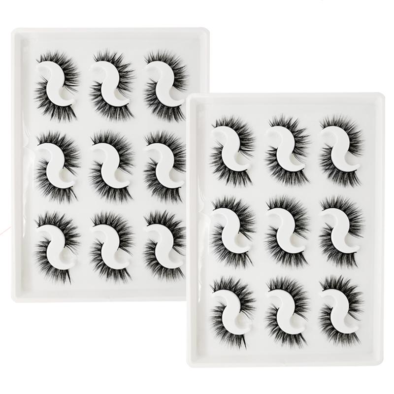 Natural Tapered Black Terrier False Eyelashes Fashion Ball Smoke Makeup Fake Eyelashes Cross Messy Soft 3D Eye Lashes
Natural Tapered Black Terrier False Eyelashes Fashion Ball Smoke Makeup Fake Eyelashes Cross Messy Soft 3D Eye Lashes