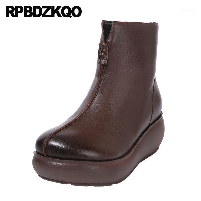 Side Zip Boots Ankle Sheepskin Brown High Heel Luxury Real Fur Fall Elevator Flatform Women Muffin Platform Harajuku Shoes Wedge1, Black
Side Zip Boots Ankle Sheepskin Brown High Heel Luxury Real Fur Fall Elevator Flatform Women Muffin Platform Harajuku Shoes Wedge1, Black