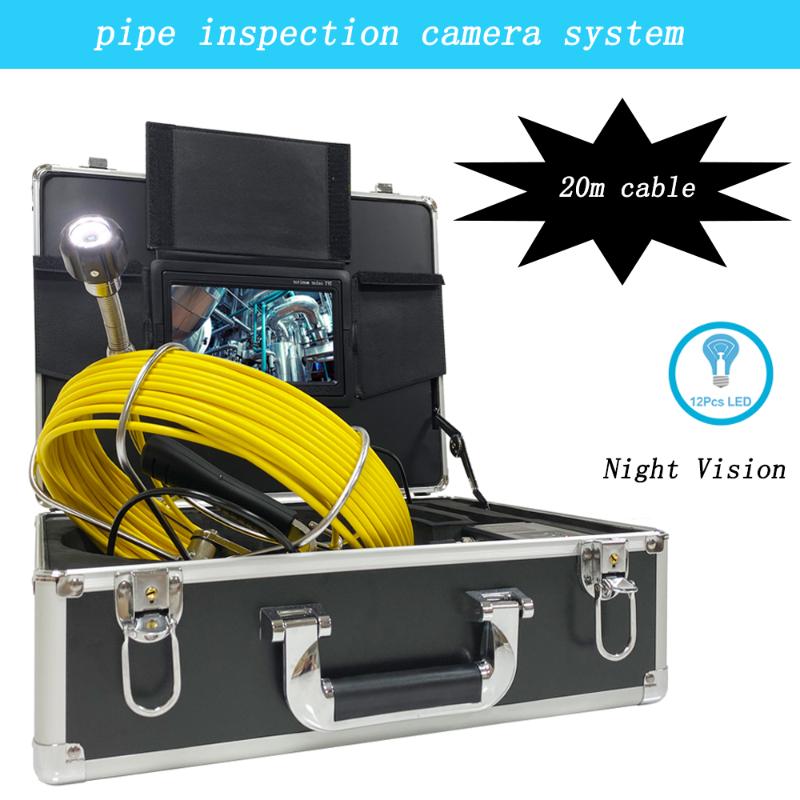 HD 1000TVL 23MM camera lens Pipe Sewer Inspection Video Camera Drain Pipe Sewer Inspection System
HD 1000TVL 23MM camera lens Pipe Sewer Inspection Video Camera Drain Pipe Sewer Inspection System