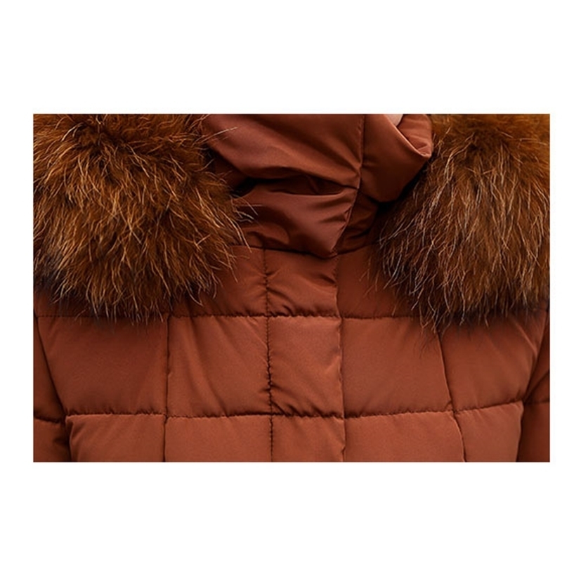 Women's Down Parkas Arrival Fashion Slim Women Winter Jacket Cotton Padded Warm Thicken Ladies Coat Long Coats Parka Womens Jackets L82804 201027