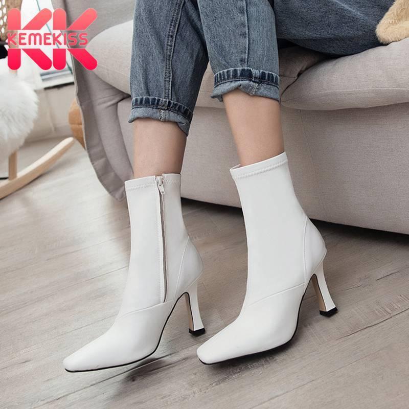 KemeKiss Size 33-43 Genuine Leather Women Ankle Boots Sexy High Heel Winter Shoes Woman Warm Short Boot Office Lady Footwear1, Black
KemeKiss Size 33-43 Genuine Leather Women Ankle Boots Sexy High Heel Winter Shoes Woman Warm Short Boot Office Lady Footwear1, Black