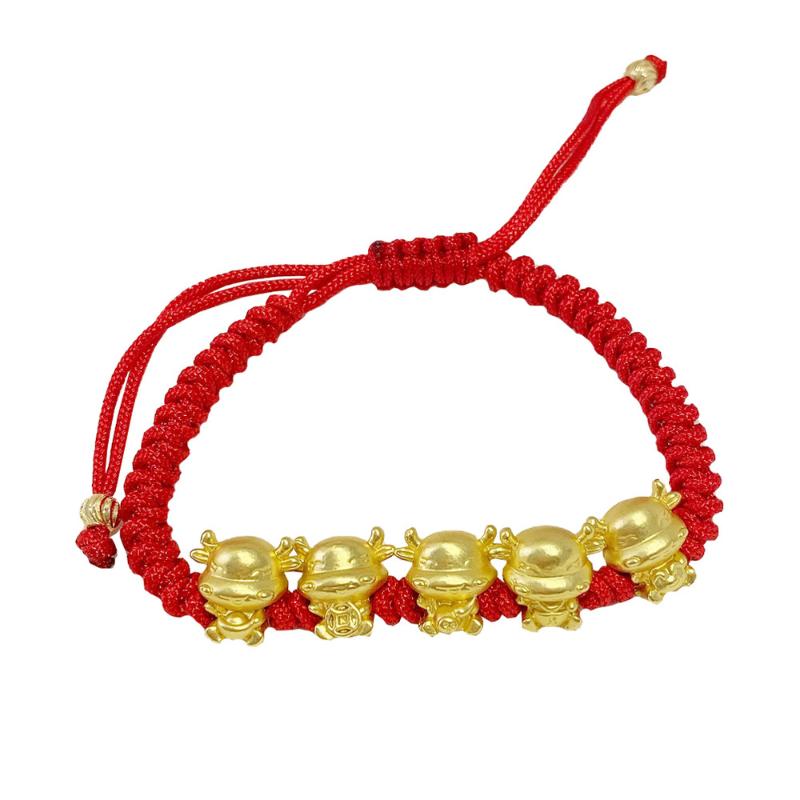 1Pc Blessing Adorable Bull-Pattern Chinese-Zodiac Wrist Decor Bracelets Chain Bracelet
1Pc Blessing Adorable Bull-Pattern Chinese-Zodiac Wrist Decor Bracelets Chain Bracelet