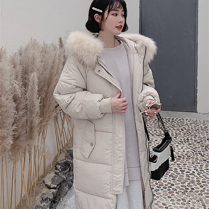new winter Korean version of the loose padded cotton suit mid-length winter coat bread suit 201019