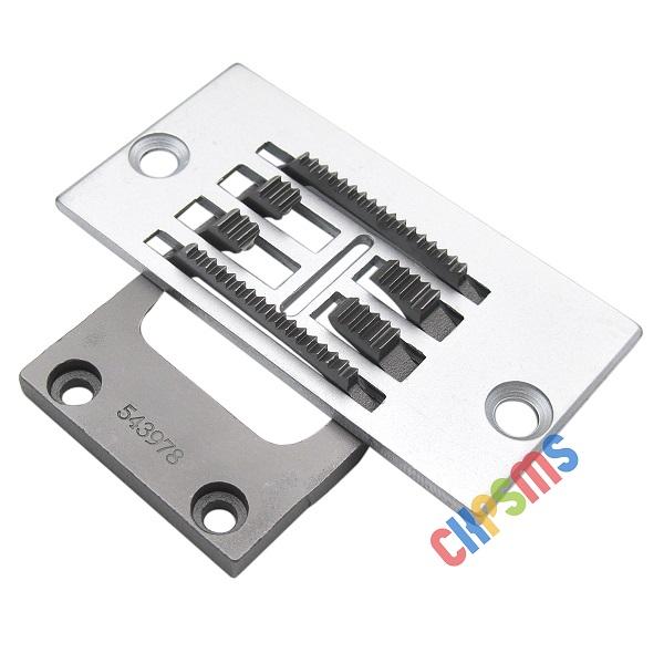 13MM #543977+543978 HOLE NEEDLE PLAT /FEED DOG FOR SINGER 20U 457G, 457W Sewing Machines
13MM #543977+543978 HOLE NEEDLE PLAT /FEED DOG FOR SINGER 20U 457G, 457W Sewing Machines