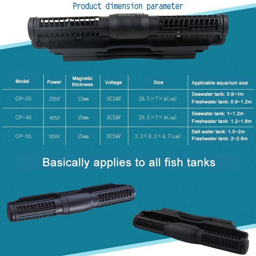 Jebao Marine rium Wave Maker For Wireless MasterSlave Pump Control CP25 CP40 CP55 Circulation Cross F Y200917