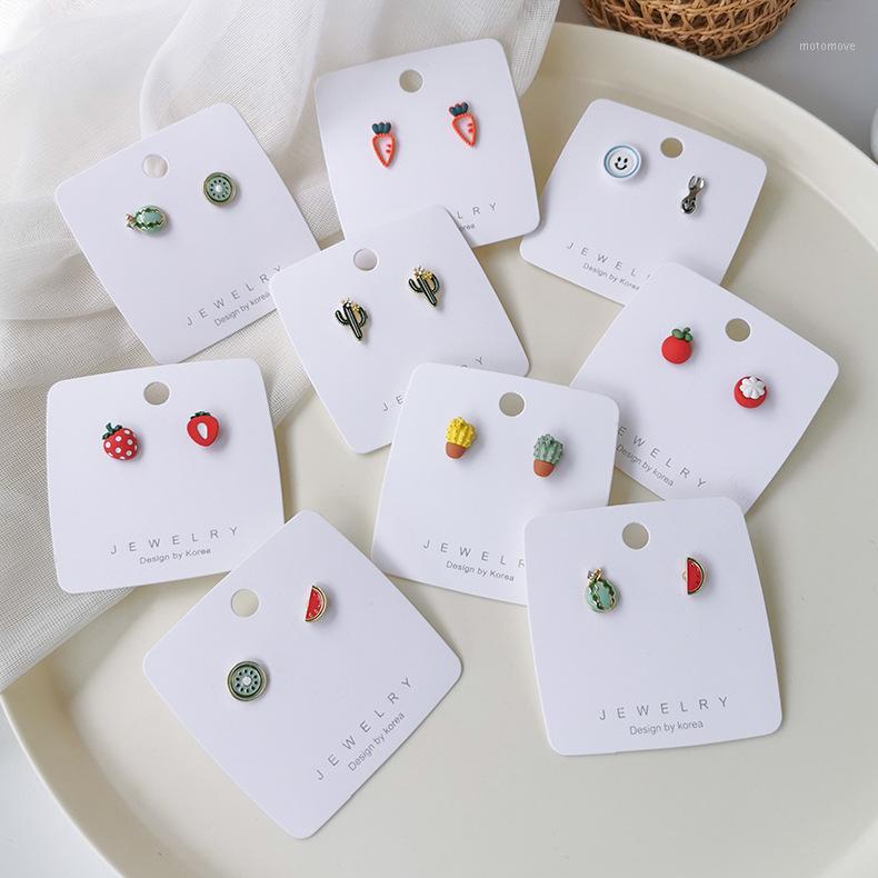 2020 Korean Summer New Sweet Fruit Series Asymmetric Small Stud Earrings For Women Cactus Watermelon Brincos1
2020 Korean Summer New Sweet Fruit Series Asymmetric Small Stud Earrings For Women Cactus Watermelon Brincos1