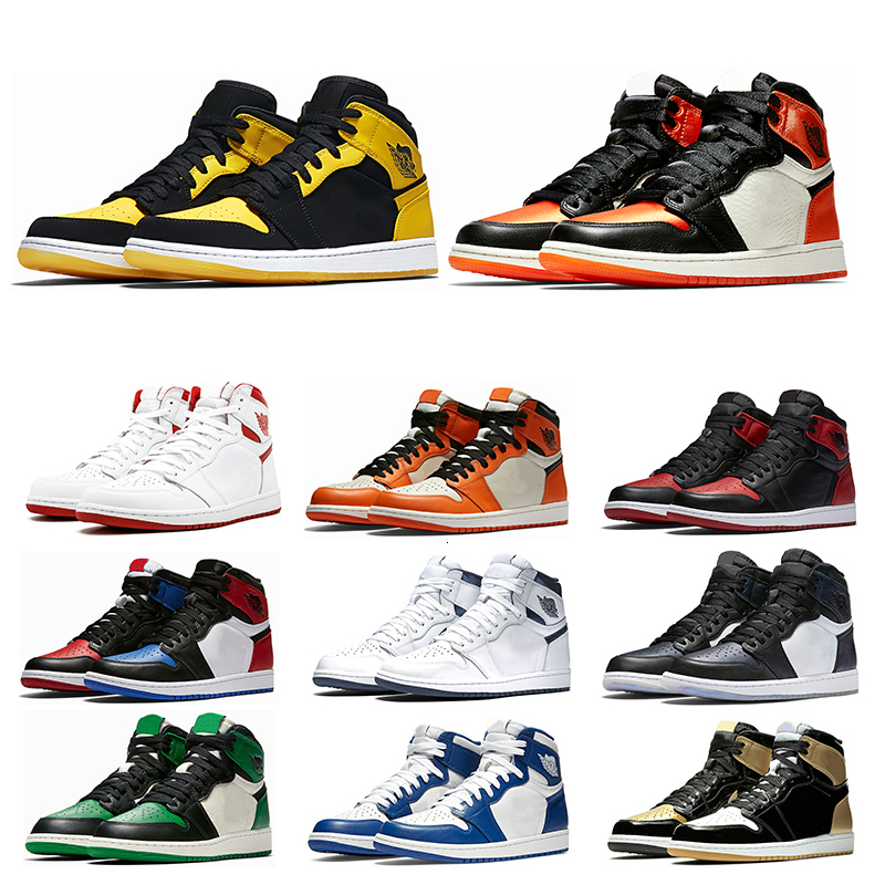 1s Mens Outdoor shoes top Pine Green Court Purple Chicago OG 1 Game Royal Blue Backboard sports sneaker mens trainers size 7-13, Bred toe with black mark
1s Mens Outdoor shoes top Pine Green Court Purple Chicago OG 1 Game Royal Blue Backboard sports sneaker mens trainers size 7-13, Bred toe with black mark