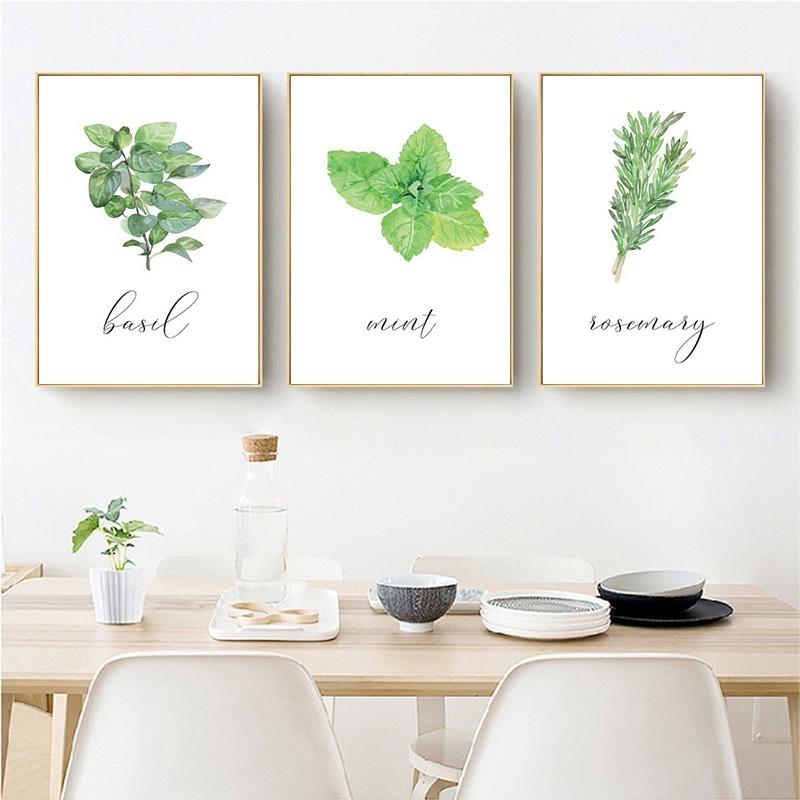 Watercolor Herbs Basil Mint Posters and Prints Kitchen Decor , Green Plant Rosemary Pictures Botanical Wall Art Canvas Painting
Watercolor Herbs Basil Mint Posters and Prints Kitchen Decor , Green Plant Rosemary Pictures Botanical Wall Art Canvas Painting