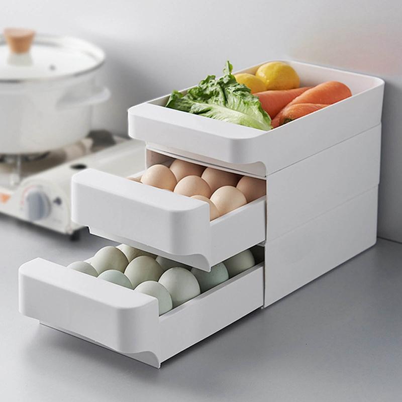 Stackable Drawer Refrigerator Storage Box, Egg Storage Box, Egg Household Compartment
Stackable Drawer Refrigerator Storage Box, Egg Storage Box, Egg Household Compartment