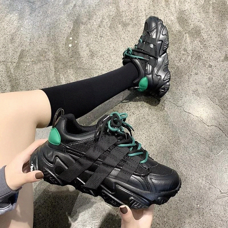 Black Sneakers Women Shoes 2020 Platform Sneakers Vulcanized Shoes Chunky Trainers Women Casual Dad Tenis De Mujer #Xn1t
Black Sneakers Women Shoes 2020 Platform Sneakers Vulcanized Shoes Chunky Trainers Women Casual Dad Tenis De Mujer #Xn1t