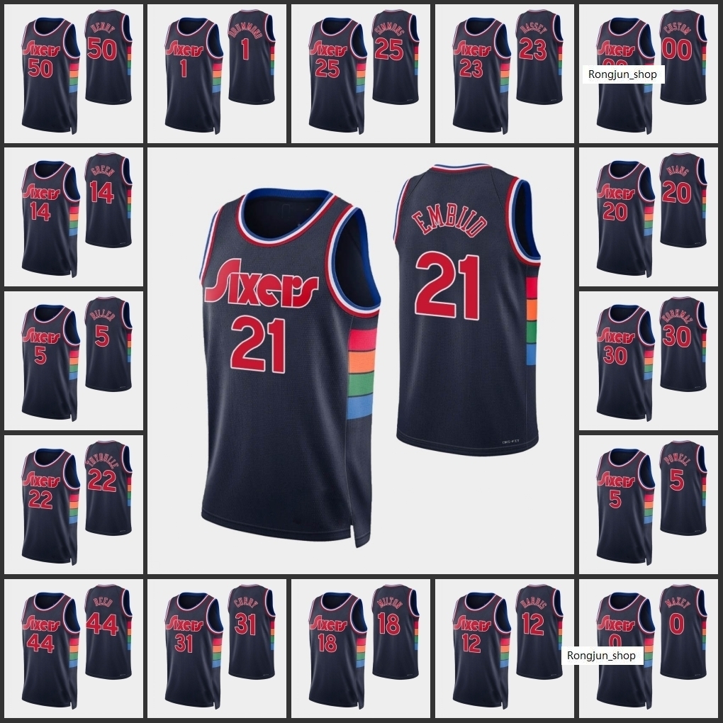 Screen Print Men Philadelphias Basketball Tobias Harris Joel Embiid Ben Simmons Andre Drummond Charles Bassey 76er 75th Anniversary Custom Diamond Navy Jersey
Screen Print Men Philadelphias Basketball Tobias Harris Joel Embiid Ben Simmons Andre Drummond Charles Bassey 76er 75th Anniversary Custom Diamond Navy Jersey