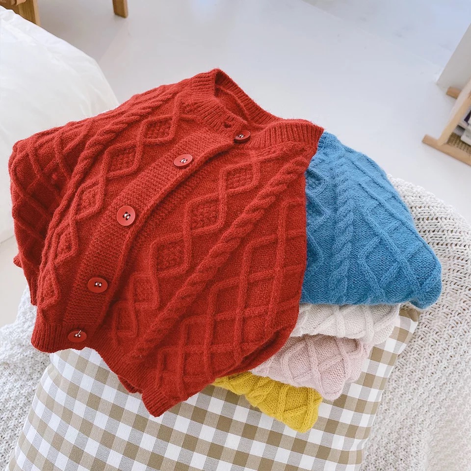 Wholesale Newest INS Children Korean Sweater Cardigan Toddler Autumn Girls Boys Pure Color Knitted Baby Kids Kids Sweaters Girl Clothes
Wholesale Newest INS Children Korean Sweater Cardigan Toddler Autumn Girls Boys Pure Color Knitted Baby Kids Kids Sweaters Girl Clothes