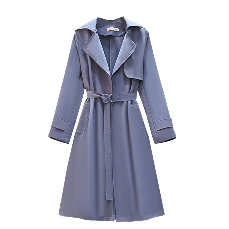 Autumn Slim Mid Length Coat Women Belted with Pockets Lapel Collar Trench Coat BX0B, As pic
Autumn Slim Mid Length Coat Women Belted with Pockets Lapel Collar Trench Coat BX0B, As pic