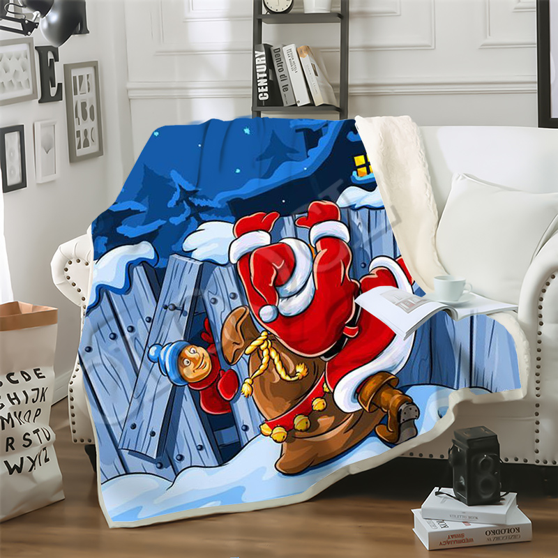 CLOOCL Factory Wholesale Christmas Snowman Blanket 3D Print Christmas Double Layer Casual Sofa Youth Bedding Throw Fashion Blankets
CLOOCL Factory Wholesale Christmas Snowman Blanket 3D Print Christmas Double Layer Casual Sofa Youth Bedding Throw Fashion Blankets