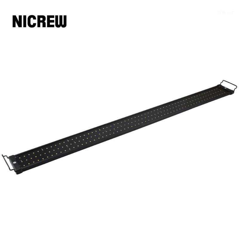 Nicrew Aquarium Fish Tank Lighting LED Light Bar SMD 32W 117-140cm LED Light Lamp with Extendable Brackets Fits for Aquarium1
Nicrew Aquarium Fish Tank Lighting LED Light Bar SMD 32W 117-140cm LED Light Lamp with Extendable Brackets Fits for Aquarium1