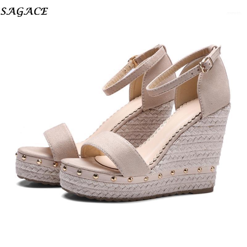 SAGACE wedges shoes women plataforma sandals Ladies High Heels Peep Toe sandals Chaussures summer shoes woman sandalias mujeres1, Beige
SAGACE wedges shoes women plataforma sandals Ladies High Heels Peep Toe sandals Chaussures summer shoes woman sandalias mujeres1, Beige
