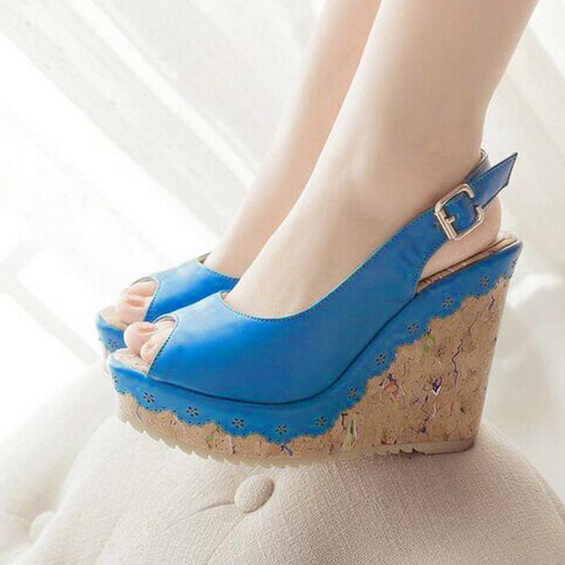 SAGACE Women Sandals Fish Mouth Wedge Sandals With 11CM High Heels Shoes Women Plus Size 35-43 Platform Summer Sandalias Mujer1, Bk
SAGACE Women Sandals Fish Mouth Wedge Sandals With 11CM High Heels Shoes Women Plus Size 35-43 Platform Summer Sandalias Mujer1, Bk