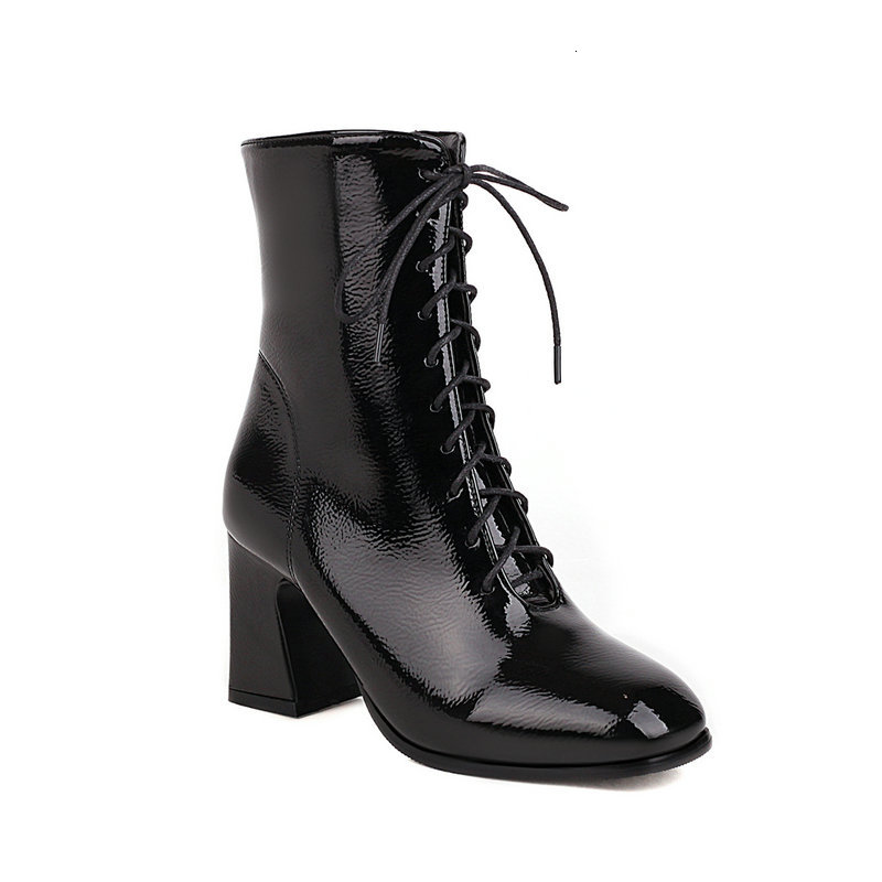 2021 New Ankle Pu Leather Heel Women Shoes Autumn Winter Square Toe Lace Up Side Short Boots Size 34-43 7b7k, Black
2021 New Ankle Pu Leather Heel Women Shoes Autumn Winter Square Toe Lace Up Side Short Boots Size 34-43 7b7k, Black