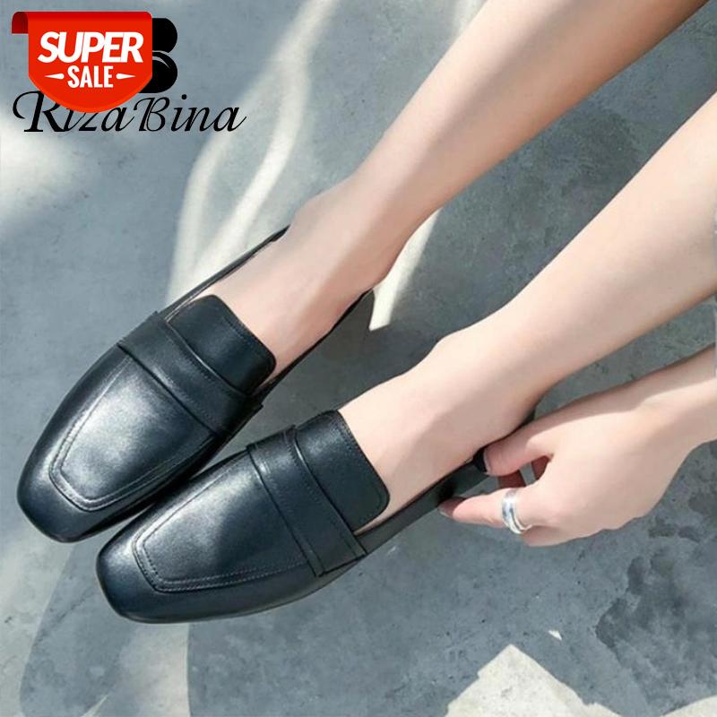 RIZABINA Women Shoes Flat Heel Genuine Leather Round Toe Women Flat Shoes Fashion Casual Footwear Size 34-40 #xk3p
RIZABINA Women Shoes Flat Heel Genuine Leather Round Toe Women Flat Shoes Fashion Casual Footwear Size 34-40 #xk3p