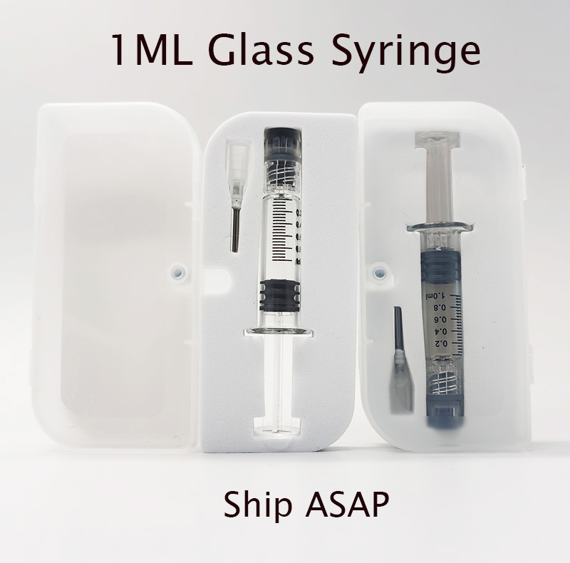 Luer Lock Syringes Glass Syringes 1.0ml Thick oil Storage Injection Needles Glass Syringes Measurement Mark Instock Box Packaging Vape PENS
Luer Lock Syringes Glass Syringes 1.0ml Thick oil Storage Injection Needles Glass Syringes Measurement Mark Instock Box Packaging Vape PENS