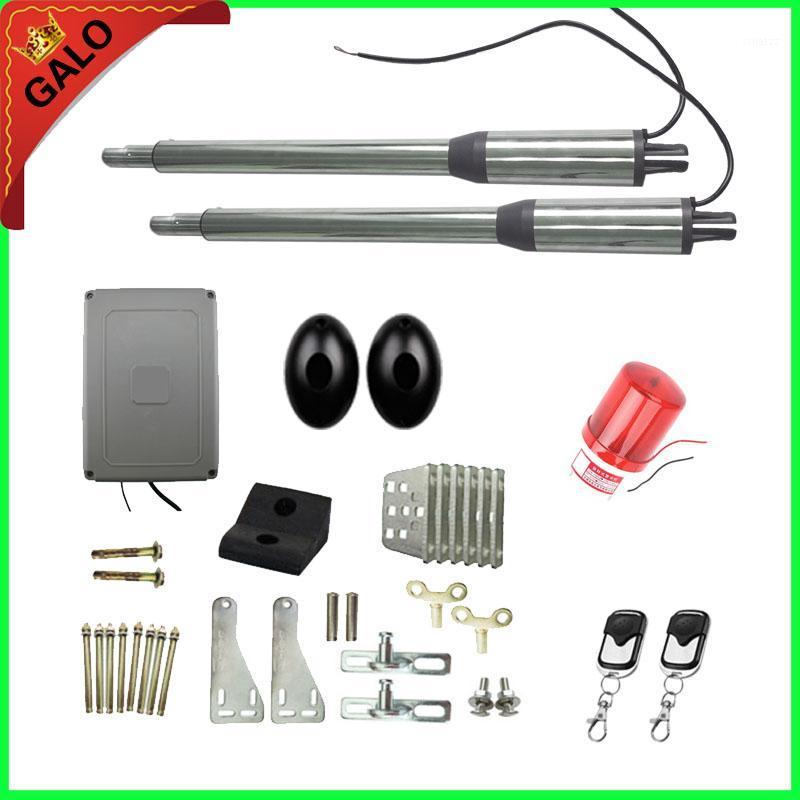 Double arms swing gate opener door motor kit with remotes ( photocells,warning light,keypad, gsm operator optional)1
Double arms swing gate opener door motor kit with remotes ( photocells,warning light,keypad, gsm operator optional)1
