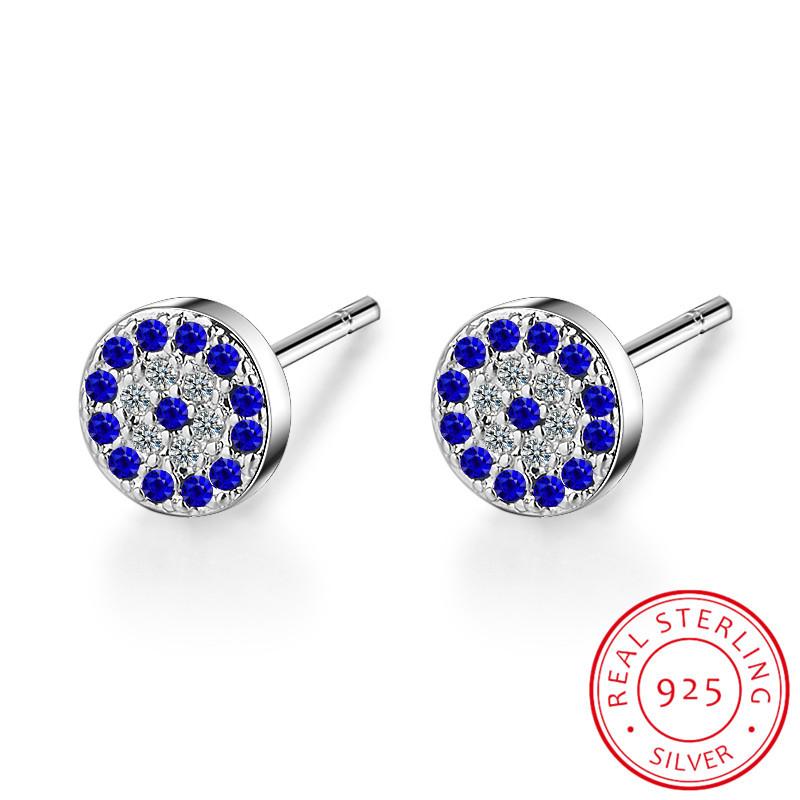 Charms Pure 925 Sterling Silver Earrings Cz Lucky Turkey Evil Of Eye Tiny Stud Earrings For Women Rose Gold Jewelry
Charms Pure 925 Sterling Silver Earrings Cz Lucky Turkey Evil Of Eye Tiny Stud Earrings For Women Rose Gold Jewelry