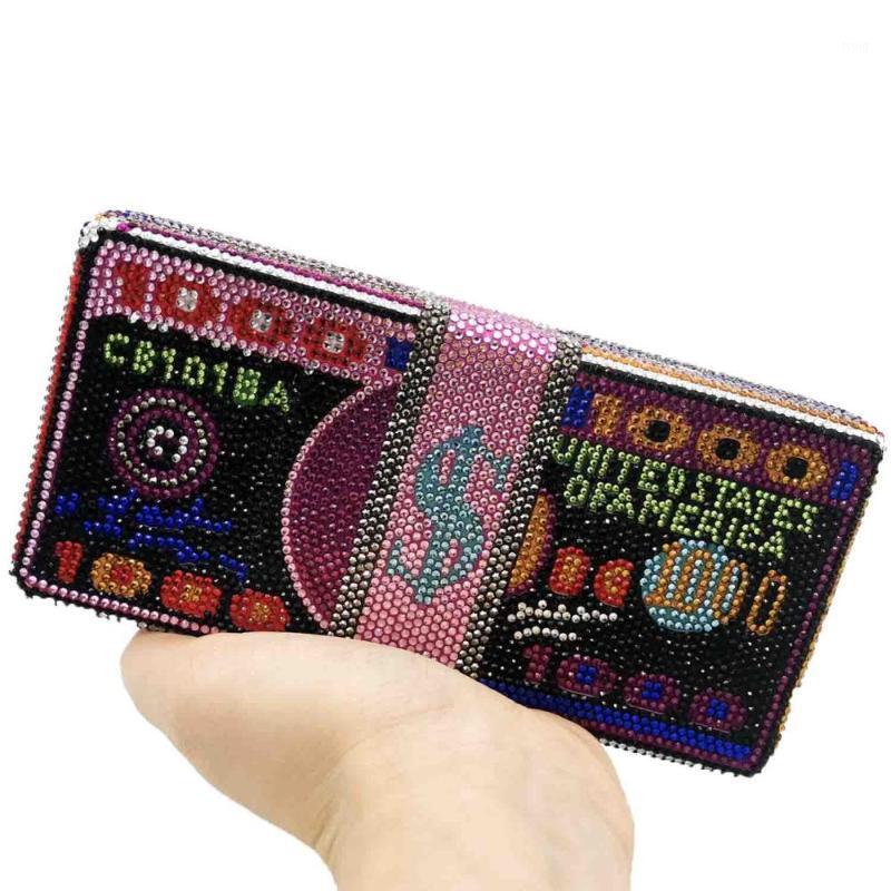 Bee In Luxury Hand Inlaid Diamond Evening Bag Pink Dollars Clutch Women'S Wedding Zero Wallet Stack of Cash Funny Money Bag1
Bee In Luxury Hand Inlaid Diamond Evening Bag Pink Dollars Clutch Women'S Wedding Zero Wallet Stack of Cash Funny Money Bag1
