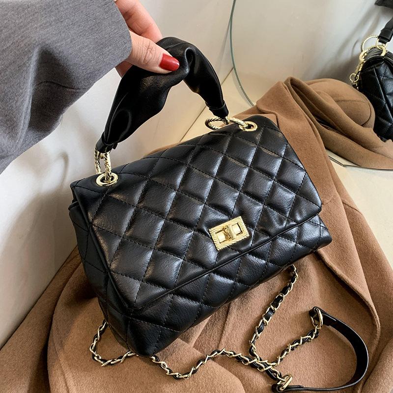 High Quality Rhombus Handbags Women 2021new Trendy Fashion Ladies Korean Chain Messenger Bag Brand Design All-match Shoulder Bag, Black
High Quality Rhombus Handbags Women 2021new Trendy Fashion Ladies Korean Chain Messenger Bag Brand Design All-match Shoulder Bag, Black