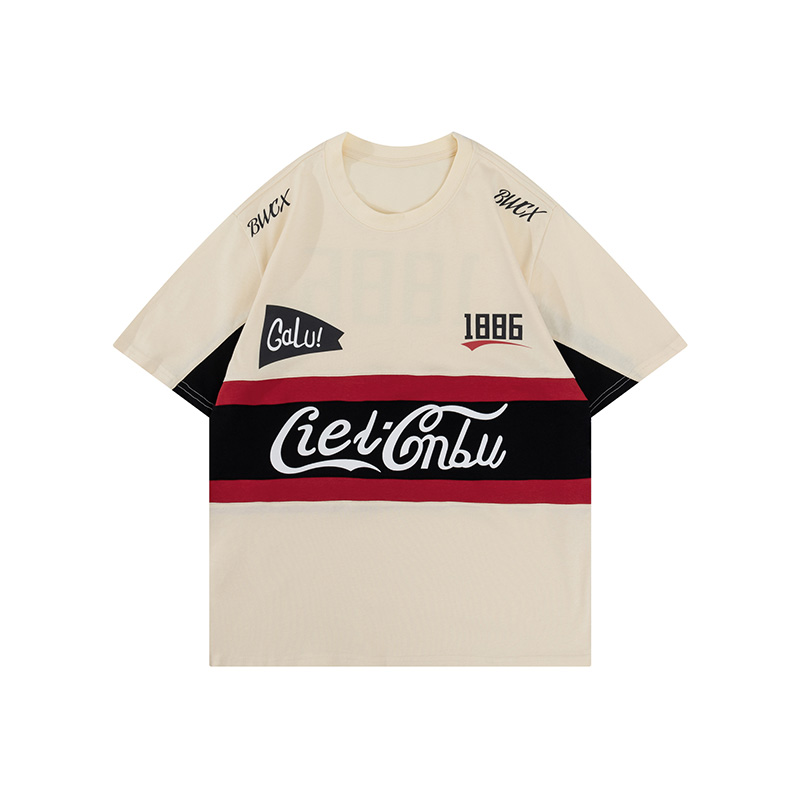 Letter Style Short Sleeve Tees Mens Streetwear Casual Crew Neck Cotton Summer Top Tees Oversize, White;black
Letter Style Short Sleeve Tees Mens Streetwear Casual Crew Neck Cotton Summer Top Tees Oversize, White;black