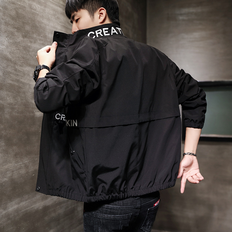 2020 Hip Hop Spring Jackets Men Windbreaker Patchwork Autumn Loose Casual Jacket Male Coats Zipper Tracksuit Streetwear, Black
2020 Hip Hop Spring Jackets Men Windbreaker Patchwork Autumn Loose Casual Jacket Male Coats Zipper Tracksuit Streetwear, Black