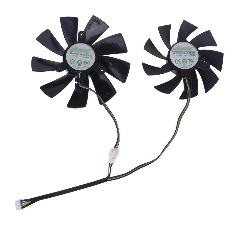 87MM GA92S2H 100MM GAA8S2H GAA8S2U 4Pin Cooler Fan For ZOTAC GTX 1060 1070 Ti MINI HA 1080 Ti MINI Dual Graphic Card Cooling Fan
87MM GA92S2H 100MM GAA8S2H GAA8S2U 4Pin Cooler Fan For ZOTAC GTX 1060 1070 Ti MINI HA 1080 Ti MINI Dual Graphic Card Cooling Fan