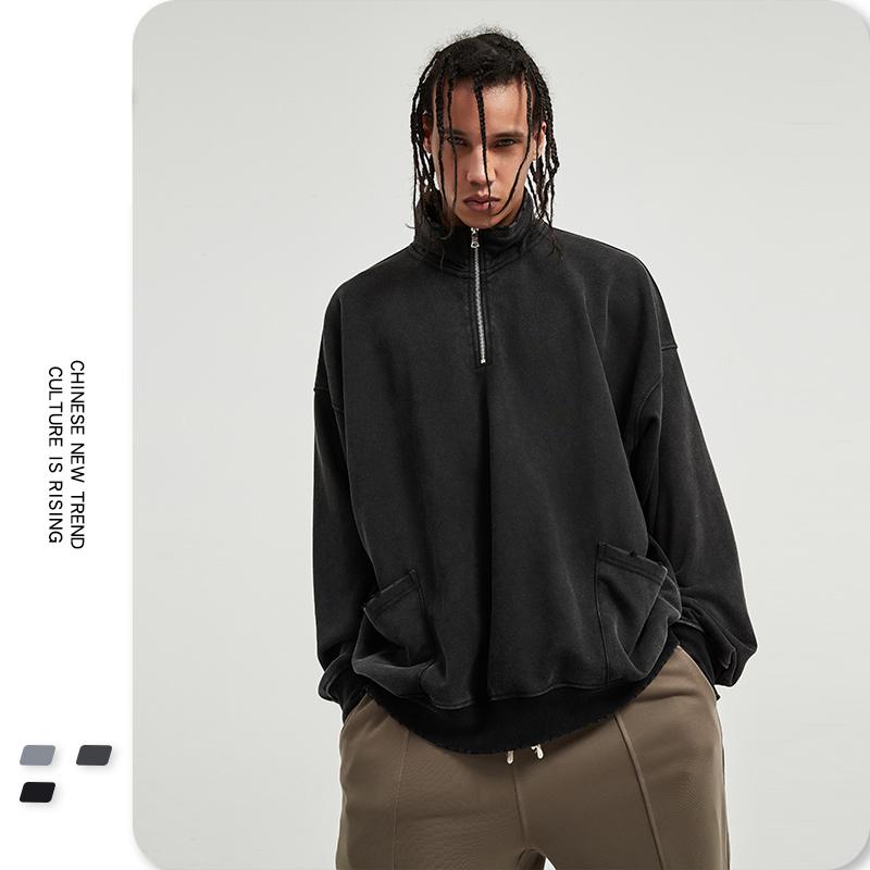 Autumn Shirt Sweatshirt Zip Double Pocket Design High Street Hoodies Hoodie Men Hip Hop Streetwear Pullover Hoodie, 3316-black
Autumn Shirt Sweatshirt Zip Double Pocket Design High Street Hoodies Hoodie Men Hip Hop Streetwear Pullover Hoodie, 3316-black