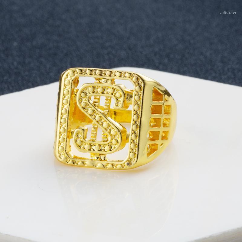 Hip Hop Rock Dollar Sign Punk Ring Unisex Gold Ring For Men Fashion Punk Biker Jewelry male Big Size 6-131
Hip Hop Rock Dollar Sign Punk Ring Unisex Gold Ring For Men Fashion Punk Biker Jewelry male Big Size 6-131