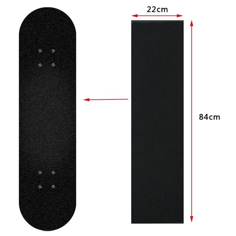 84*22CM Skateboard Sandpaper Professional Waterproof Non-slip Double Rocker Deck Skating Scooter Sticker Accessories, White
84*22CM Skateboard Sandpaper Professional Waterproof Non-slip Double Rocker Deck Skating Scooter Sticker Accessories, White