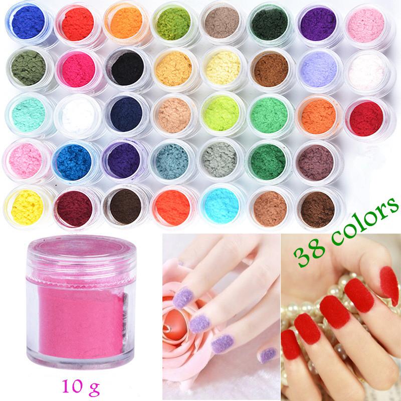 38 Colors 3D Velvet Flocking Powder Nail Art Decorations DIY Manicure Decoration New Arrive HotSaling
38 Colors 3D Velvet Flocking Powder Nail Art Decorations DIY Manicure Decoration New Arrive HotSaling
