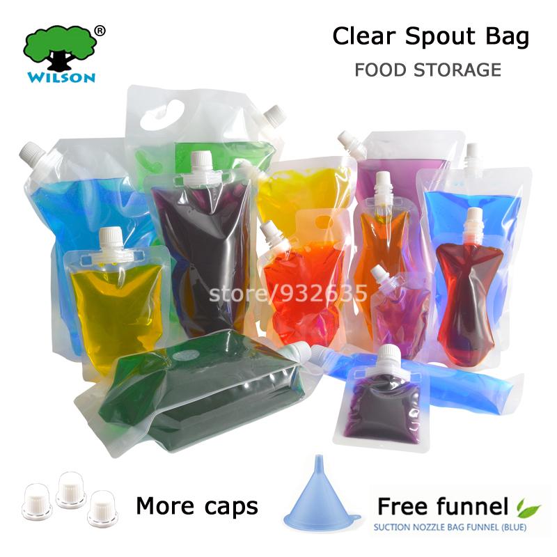 20 PCS Clear Spout Bag PET/ PE Bag Liquid Pack Out door Folding Water,Beverage,Squeeze pouch Spout Pouch Free Shipping
20 PCS Clear Spout Bag PET/ PE Bag Liquid Pack Out door Folding Water,Beverage,Squeeze pouch Spout Pouch Free Shipping